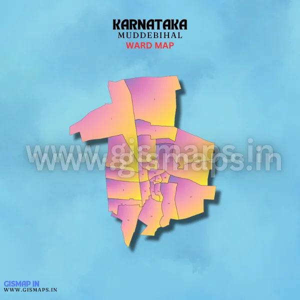 Muddebihal Ward Map (Karnataka)